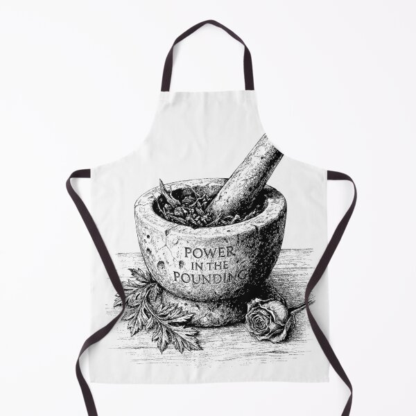 Item preview, Alchemist's Mortar and Pestle - Witchy Herbs designed and sold by bapupa.