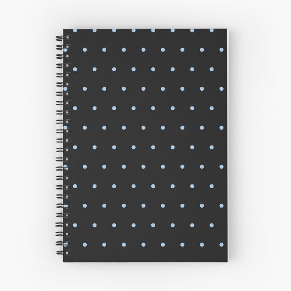 Item preview, Black And Baby Blue Micro Dot Pattern designed and sold by pattern-archive.