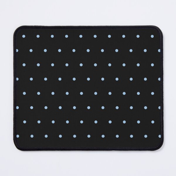 Item preview, Black And Baby Blue Micro Dot Pattern designed and sold by pattern-archive.