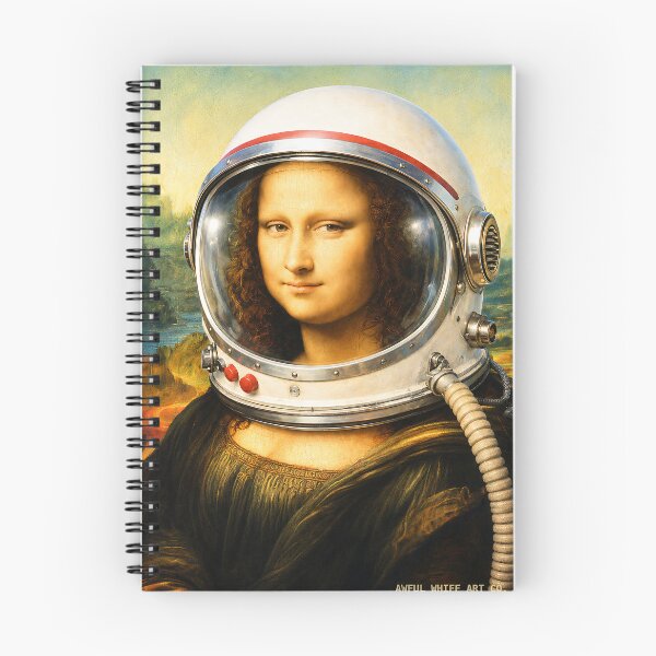 Item preview, Mona Lisa Reaction Art | Funny Leonardo da Vinci Parody Wall Art & Apparel designed and sold by Awful Whiff Art Co.