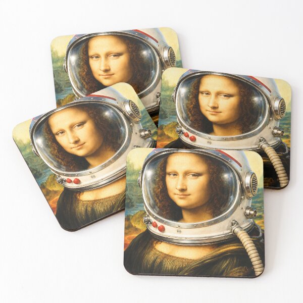 Item preview, Mona Lisa Reaction Art | Funny Leonardo da Vinci Parody Wall Art & Apparel designed and sold by Awful Whiff Art Co.