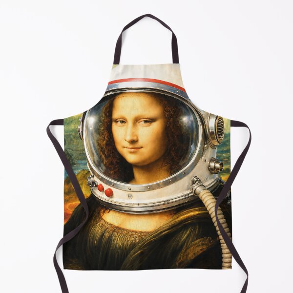 Item preview, Mona Lisa Reaction Art | Funny Leonardo da Vinci Parody Wall Art & Apparel designed and sold by Awful Whiff Art Co.