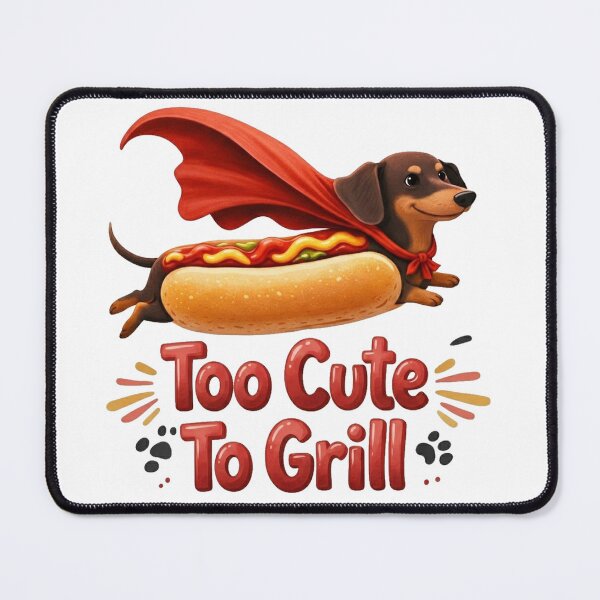 Item preview, Wiener Dog Superhero Cute Dachshund designed and sold by erkinmaddison.
