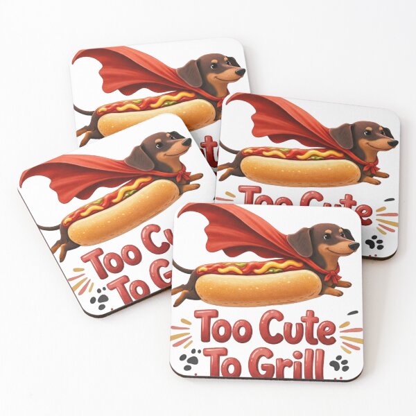 Item preview, Wiener Dog Superhero Cute Dachshund designed and sold by erkinmaddison.