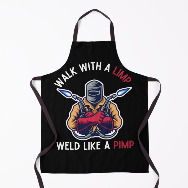Item preview, Walk With A Limp Weld Like A Pimp designed and sold by VectorForge.