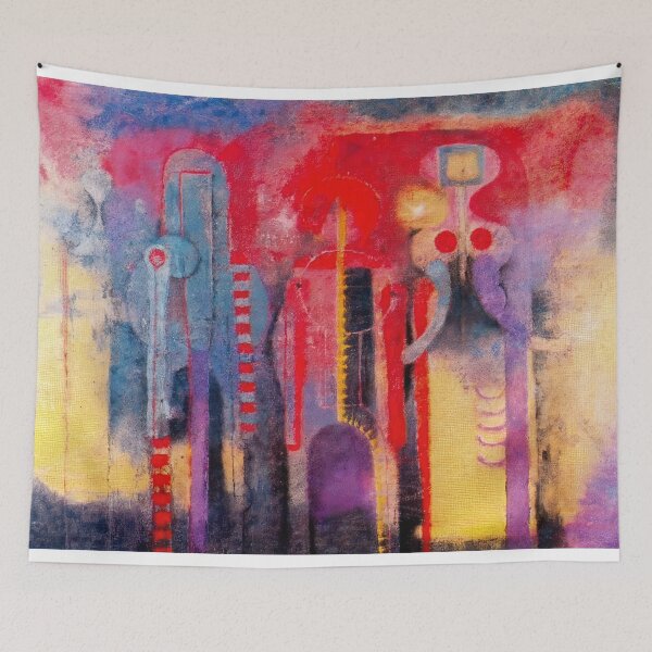 Item preview, Rufino Tamayo (61) - Vibrant Modernist Artwork Inspired by Rufino Tamayo | Colorful Expressionist Art Print Best Artist  designed and sold by CleoniqueH.