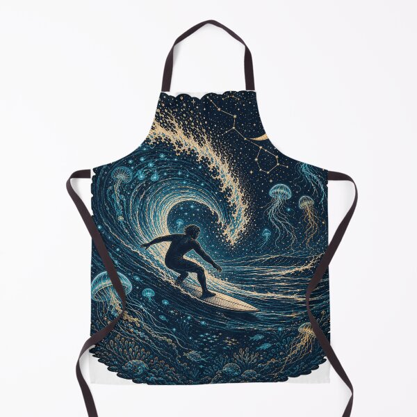 Item preview, Riding the Moonlit Wave designed and sold by RaFaMidnight.