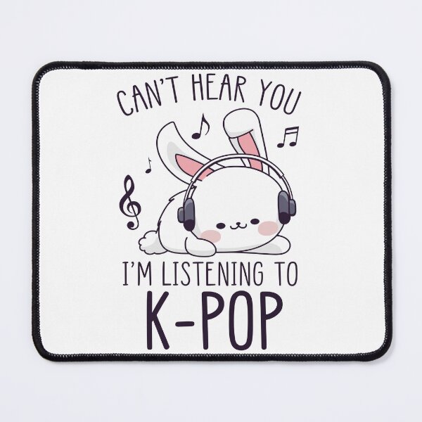 Item preview, Can't hear you, I'm listening to k-pop designed and sold by Tiny-Love ⭐⭐⭐⭐⭐.