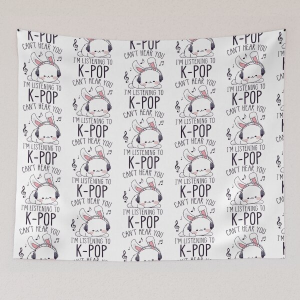 Item preview, Can't hear you, I'm listening to k-pop designed and sold by Tiny-Love ⭐⭐⭐⭐⭐.