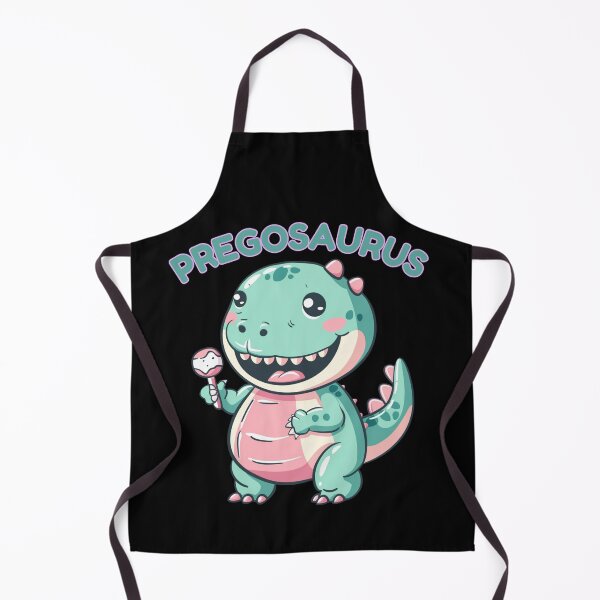 Item preview, Pregosaurus Cute Kawaii Dinosaur Pregnancy Announcement designed and sold by VectorForge.