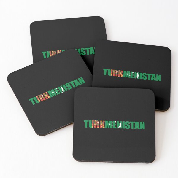 Item preview, Turkmenistan Flag TM designed and sold by shitpostee.
