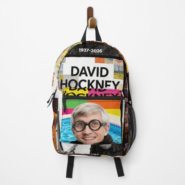 Item preview, David Hockney Memorial 1937–2026 designed and sold by HealthyEnvy.