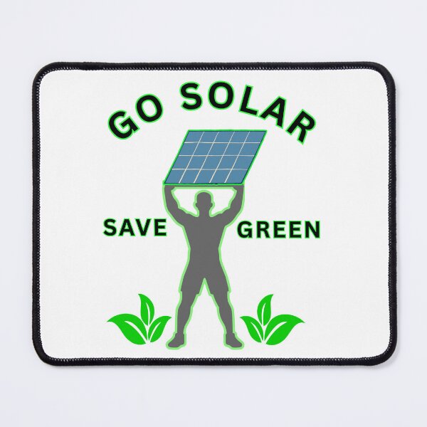 Item preview, Go Green, Save Green designed and sold by FiberatWorkTechs.