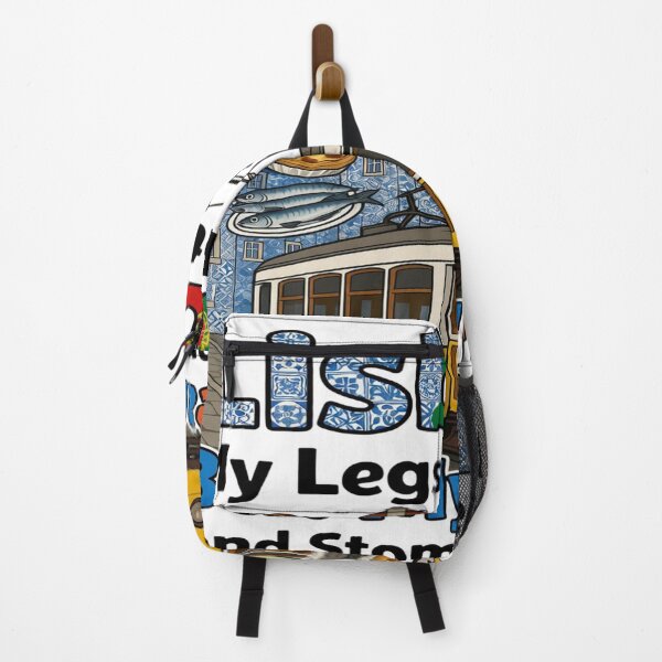 Item preview, Lisbon: My Legs Hate It… But My Heart (and Stomach) Love It – Funny Portugal Travel T-Shirt | Lisbon Tram Food Lover Graphic Tee designed and sold by Sushikidsntoddlers.