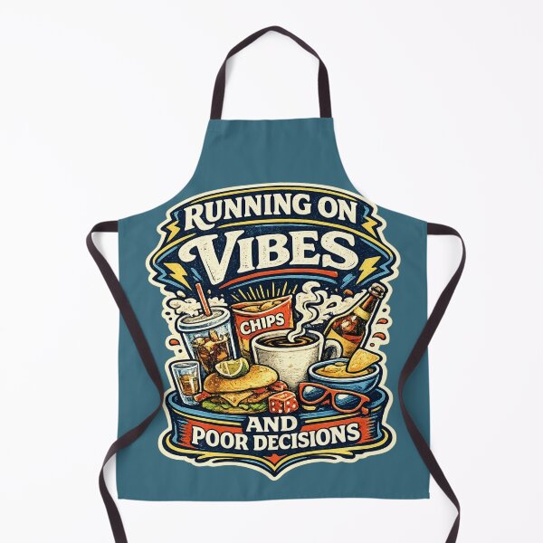 Item preview, Running On Vibes And Poor Decisions Vintage designed and sold by Mr Lee.