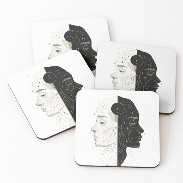 Item preview, It's Because I'm A Gemini - Funny Zodiac Duality Astrology designed and sold by VectorForge.