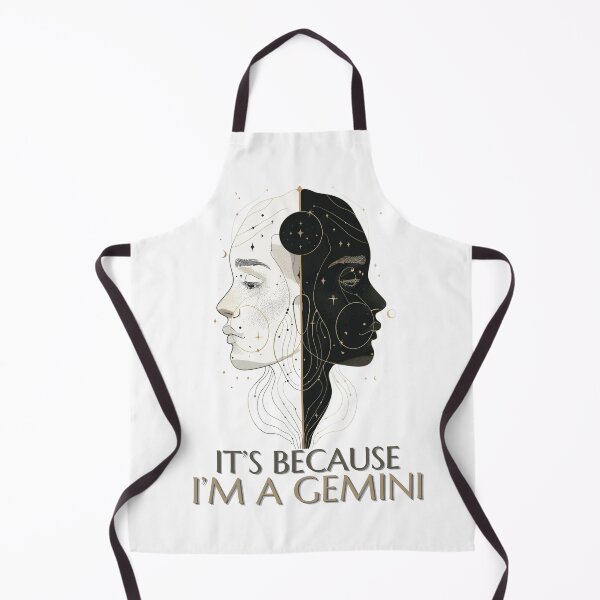 Item preview, It's Because I'm A Gemini - Funny Zodiac Duality Astrology designed and sold by VectorForge.
