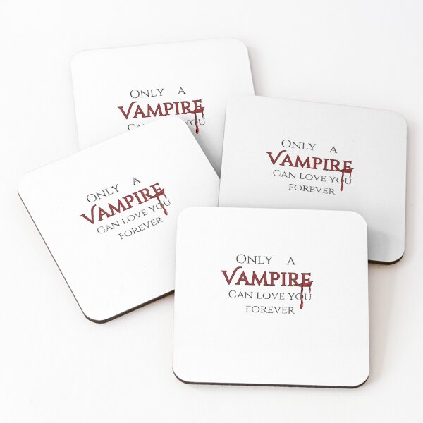 Item preview, Only A Vampire Can Love You Forever Dark Gothic Design designed and sold by AeraArts.