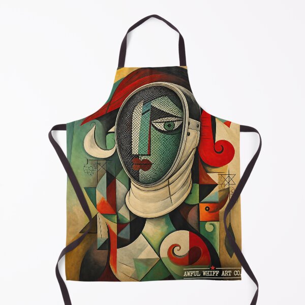 Item preview, Picasso Reaction Art | Funny Cubist Masterpiece Parody Wall Art & Apparel designed and sold by Awful Whiff Art Co.