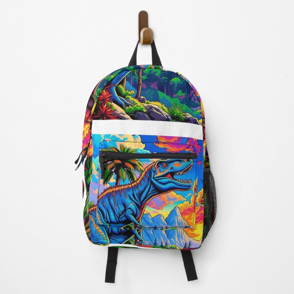 Item preview, Trippy t-rex fight  designed and sold by Daniela`s shop.