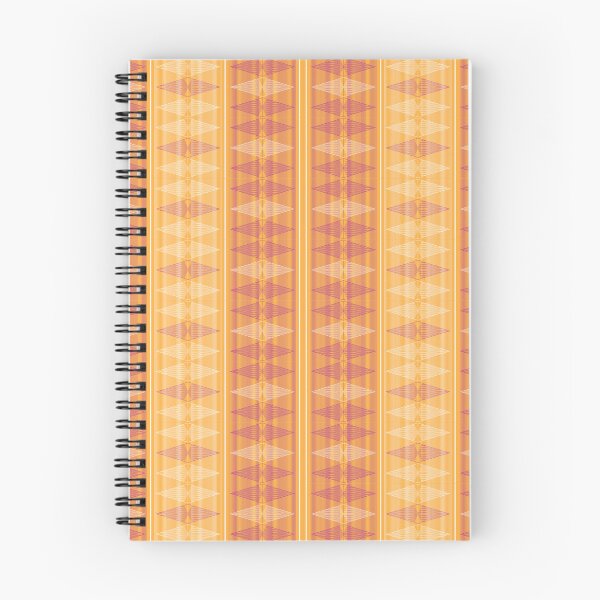 Artikelvorschau, Orange & Magenta Geometric Op Art Pattern — Repeating Diamond Wave Stripes entworfen und verkauft von YerukDesign.