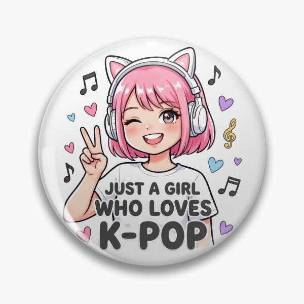 Item preview, Just a girl who loves k-pop designed and sold by Tiny-Love ⭐⭐⭐⭐⭐.