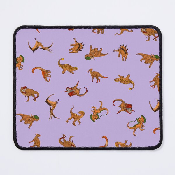 Aperçu de l'œuvre Fête des dinosaures - Violet créée et vendue par OfTheEther.