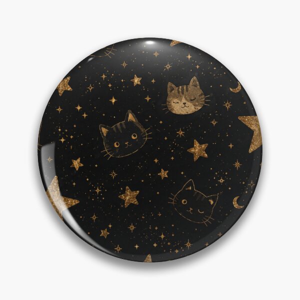 Item preview, Golden Celestial Cat Throw Blanket – Black Gold Star Moon Cat Pattern Cozy Witchy Cat Lover Blanket designed and sold by IconicDesignsXd.