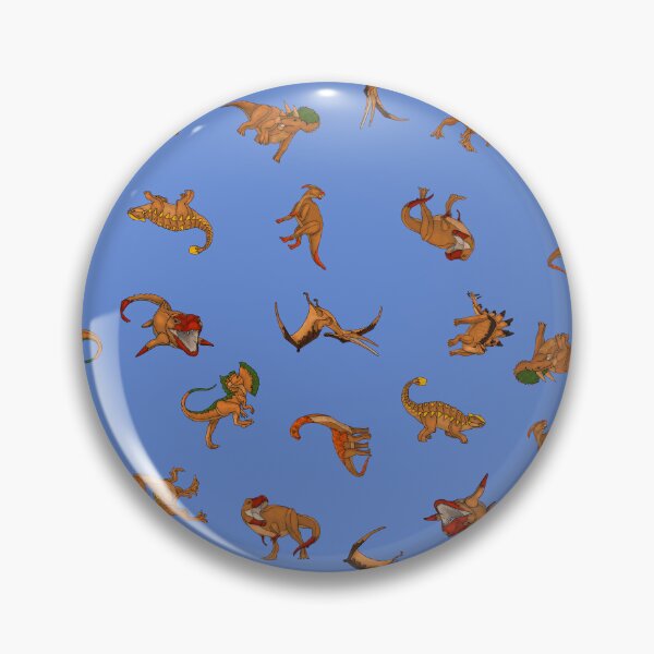 Item preview, Dino Party- Blue designed and sold by OfTheEther.