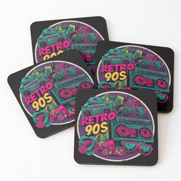 Item preview, Ultimate Retro 90s Nostalgia Badge - Distressed Ghetto Blaster Design designed and sold by VectorForge.