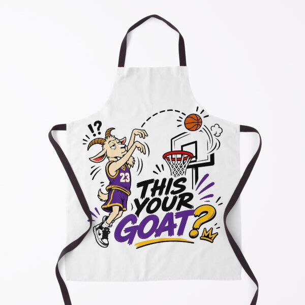 Item preview, This Your GOAT? Funny Basketball Goat Meme designed and sold by MonkiFlipp.