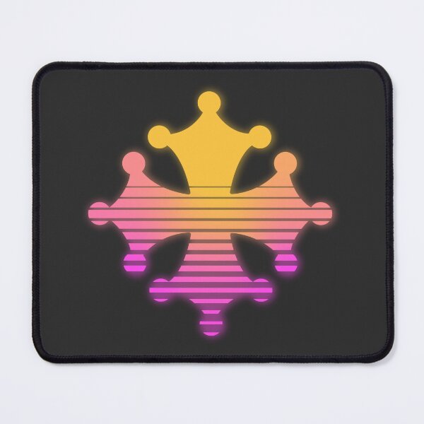 Item preview, Retrowave Sunset Occitan Cross designed and sold by BlitZz-16.