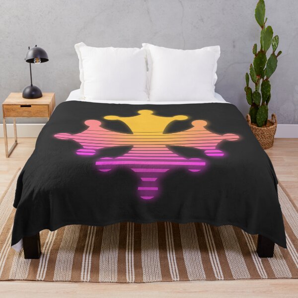 Item preview, Retrowave Sunset Occitan Cross designed and sold by BlitZz-16.