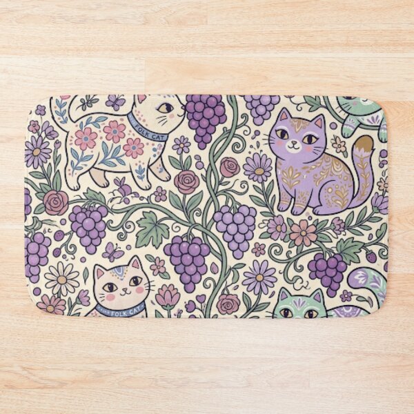 Item preview, Sweet Grape Vineyard Kitten designed and sold by Iampoji.