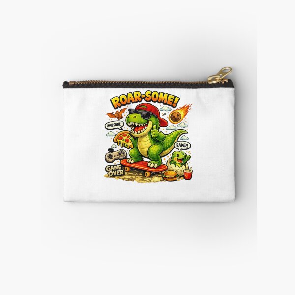 Item preview, ROAR‑SOME T‑Rex on Skateboard – Funny Dinosaur Kids Design designed and sold by EdgeSphere.