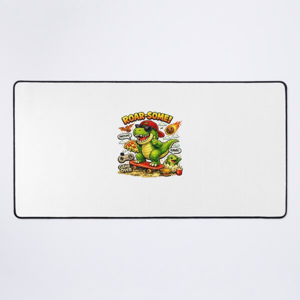 Item preview, ROAR‑SOME T‑Rex on Skateboard – Funny Dinosaur Kids Design designed and sold by EdgeSphere.