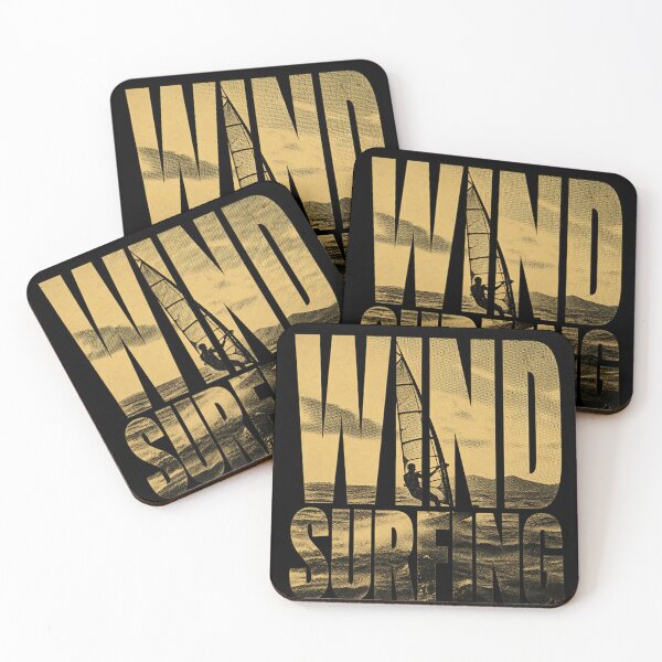 Item preview, WIND SURFING – Negative Space Vintage Photorealistic Design designed and sold by Jandedan.