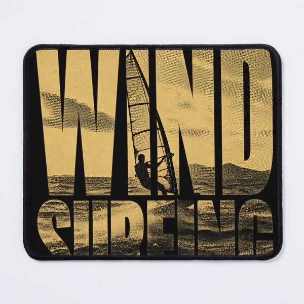 Item preview, WIND SURFING – Negative Space Vintage Photorealistic Design designed and sold by Jandedan.