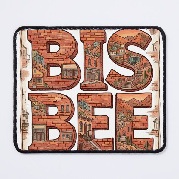 Item preview, Bisbee Historic Travel Typography Sticker designed and sold by Imaginarium of Chaos falcon88 .