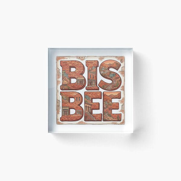 Item preview, Bisbee Historic Travel Typography Sticker Souvenir Summer Edition designed and sold by Imaginarium of Chaos falcon88 .