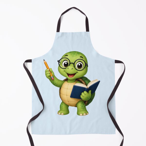 Item preview, Cute Turtle Bookworm Student Reading Glasses Art designed and sold by Seculinator.