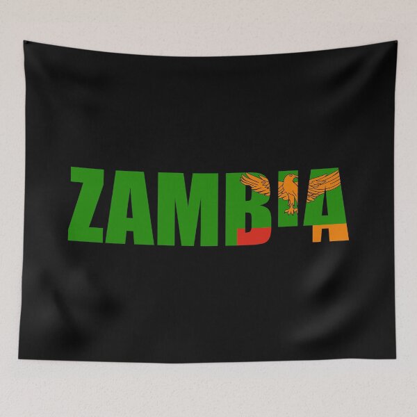 Item preview, Zambia Flag ZM designed and sold by shitpostee.