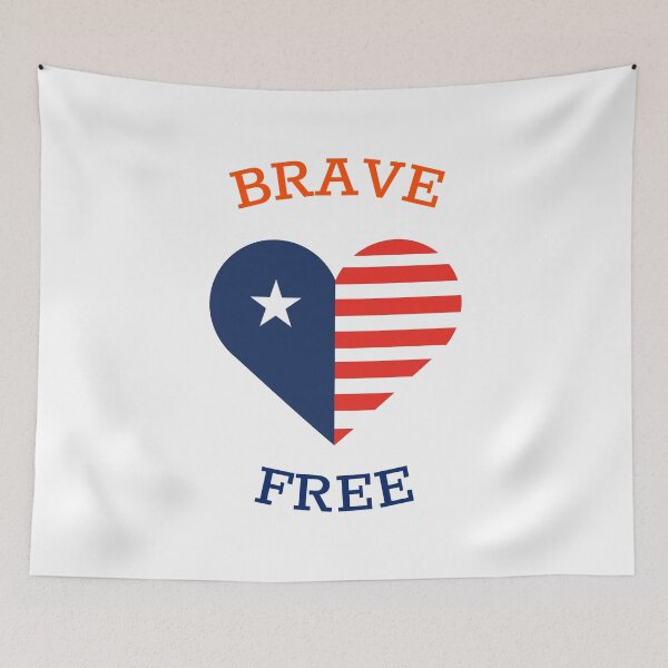 Item preview, BRAVE FREE designed and sold by SudeeshArt.