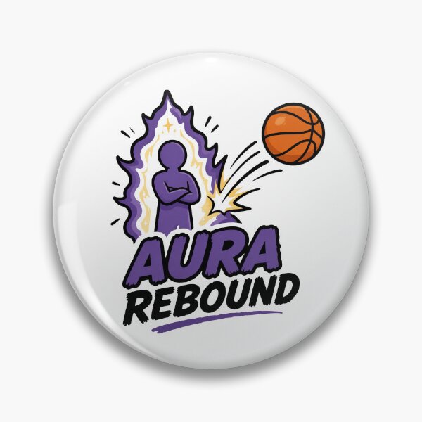 Item preview, Aura Rebound Funny Basketball Meme designed and sold by MonkiFlipp.