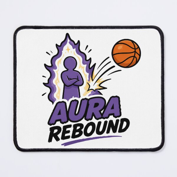 Item preview, Aura Rebound Funny Basketball Meme designed and sold by MonkiFlipp.