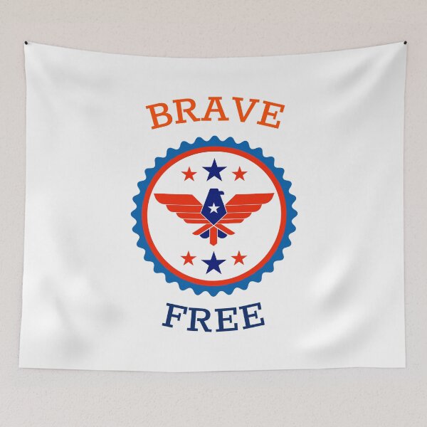 Item preview, BRAVE FREE designed and sold by SudeeshArt.