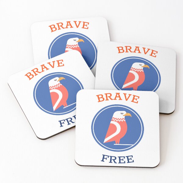 Item preview, BRAVE FREE designed and sold by SudeeshArt.