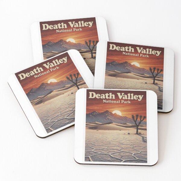 Item preview, Death Valley National Park Vintage Travel Poster California Souvenir Design designed and sold by The Souvenir Dept..