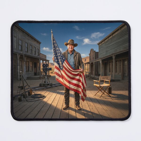 Item preview, John Wayne Portrait For USA 250th Anniversary designed and sold by Home Decor Art.