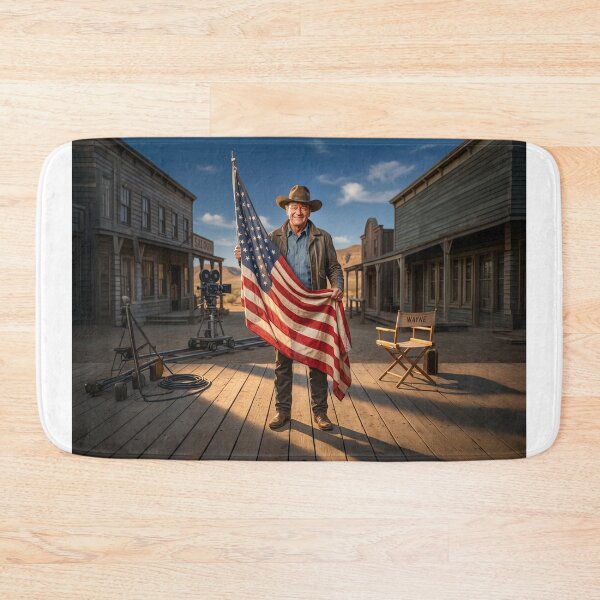 Item preview, John Wayne Portrait For USA 250th Anniversary designed and sold by Home Decor Art.
